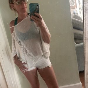 Free people crochet top